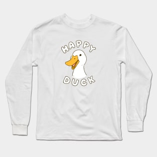 Happy Duck Long Sleeve T-Shirt